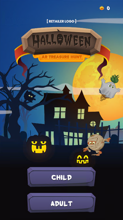 Halloween Themed AR Game